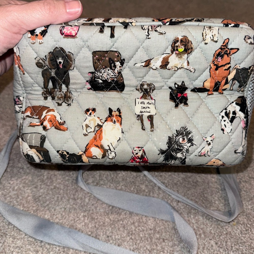 Vera Bradley Best in Show Quilted Lunch Bag Dog Print Insulated Tote - Picture 7 of 11
